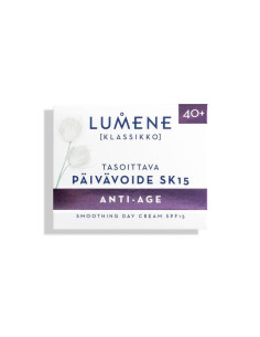 Подмладяващ дневен крем SPF 15 против бръчки за всеки тип кожа Lumene Klassikko protecting day cream