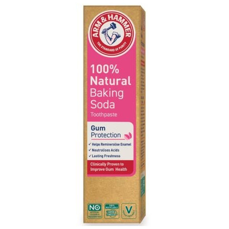 ARM & HAMMER 100% NATURAL BAKING SODA GUM PROTECTION Паста за защита на венците, 75мл