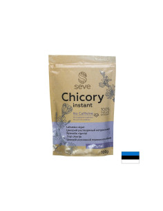 Кафе от корен на цикория Източник на фибри за добро храносмилане Разтворима напитка, 100 g прах