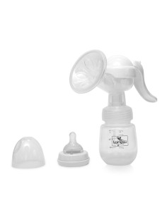 Ръчна помпа за изцеждане на кърма с включено шише 180мл Lorelli Assistant