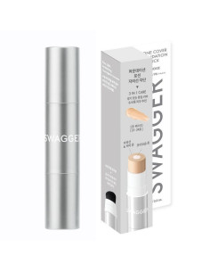 Унисекс Дълготраен Стик фон дьо тен за грижа и перфектно покритие с SPF50 Swagger Tone Cover Foundation Stick 50+ PA++++
