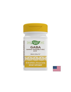 ГАБА Спокоен сън и баланс на нервната система 250 mg, 60 капсули