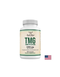 Триметил глицин (TMG) Сърдечно-съдово здраве и баланс на хомоцистеина 500 mg, 180 капсули
