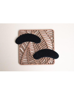 Черни анти-ейдж хидрогел пачове с бамбуков въглен Chamos Acaci 2