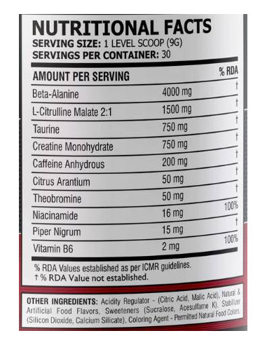 Teazer | Explosive Energy -amp, Performance