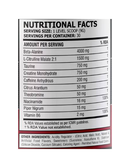 Teazer | Explosive Energy -amp, Performance