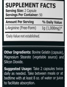 L-Arginine 500 mg 2