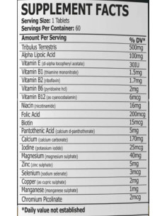 Testro Gold | with Tribulus, Vitamins -amp, Minerals 2