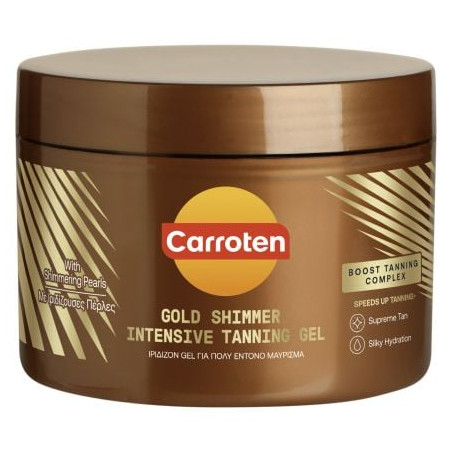 CARROTEN GOLD Интензивен гел за потъмянване с блясък, 150 мл