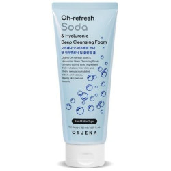 ORJENA OH-REFRESH SODA & HYALURONIC Дълбоко почистваща пяна, 180 мл.