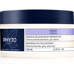 PHYTO COLOR PURPLE REPAIRING NO YELLOW MASK Маска за неутрализиране на жълти отенъци, 200мл.
