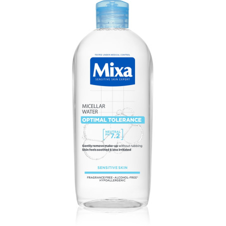 MIXA OPTIMAL TOLERANCE Мицеларна вода против раздразнения, 400 мл.