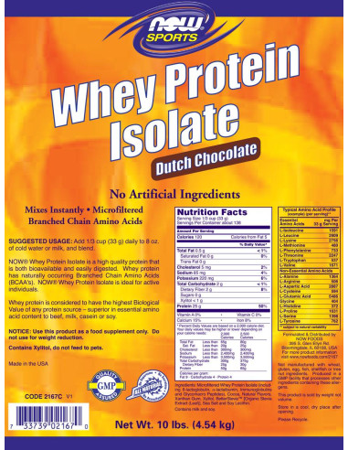 Whey Protein Isolate