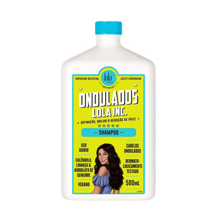 LOLA FROM RIO Ondulados Shampoo Шампоан за коса на вълни и чуплива коса, 500 мл