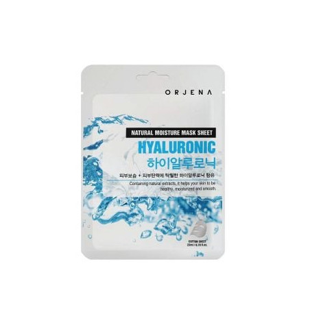ORJENA NATURAL MOISTURE HYALURONIC Подхранваща маска за лице, 23 мл