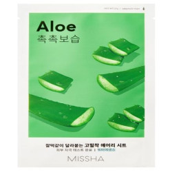 MISSHA AIRY FIT Лист маска за лице с алое, 19 г.