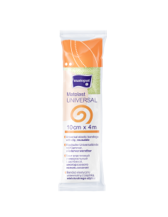 MATOLAST UNIVERSAL Еластичен бинт за многократна употреба, 10см. х 4 см. зелен