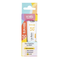 VICTORIA BEAUTY SUN KISS Слънцезащитен балсам за устни, SPF 50 , 10м