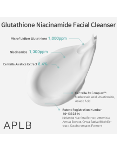 APLB Glutathione Niacinamide Facial Cleanser 2