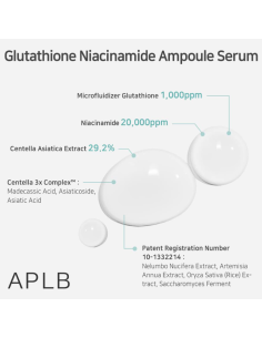 APLB Glutathione Niacinamide Ampoule Serum 2