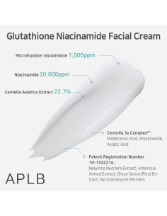 APLB Glutathione Niacinamide Facial Cream 2