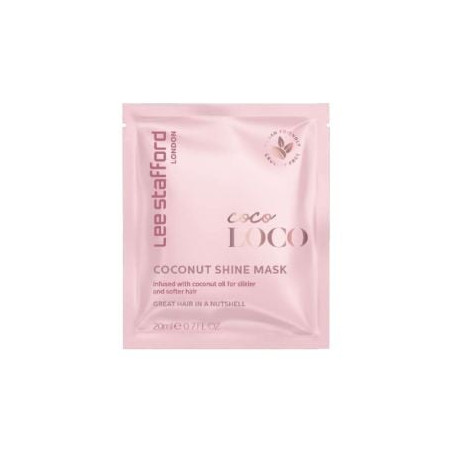 LEE STAFFORD COCO LOCO COCONUT SHINE Маска за коса, 20 мл
