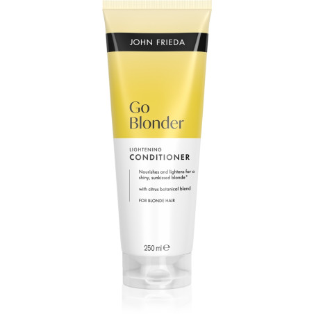JOHN FRIEDA GO BLONDER Изсветляващ балсам за коса, 250мл.