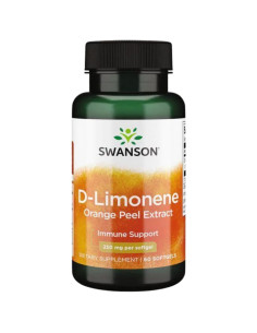 D-Limonene Cold-Pressed Orange Peel Extract 250 mg