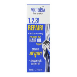 VICTORIA BEAUTY 1,2,3! REPAIR! Масло за увредена коса, 50мл