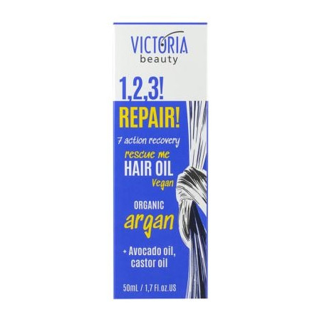 VICTORIA BEAUTY 1,2,3! REPAIR! Масло за увредена коса, 50мл