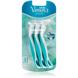VENUS SENSITIVE 3 Дамска еднократна самобръсначка, 3 бр./оп
