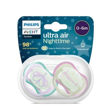 AVENT ULTRA AIR NIGHT Залъгалки, Мечти, 0- 6м., 2 бр