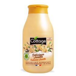 COTTAGE DELIS.VANILLA 97% Натурален крем душ гел за тяло, 250мл.