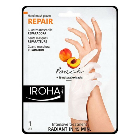 REPAIR РЪКАВИЦИ с ПРАСКОВА за регенерация на сухи и изтущени ръце,1 чифт