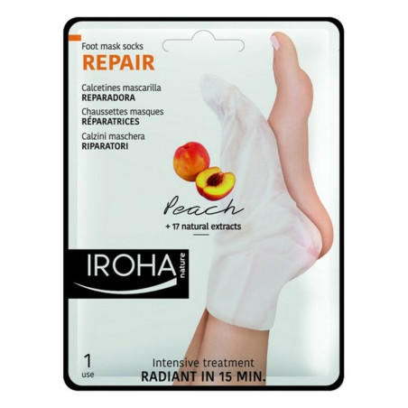 REPAIR ЧОРАПИ с ПРАСКОВА за регенерация на сухи и изтущени ходила, 1 чифт