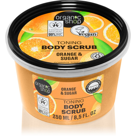 Organic Shop body scrub Sicilian orange 250ml
