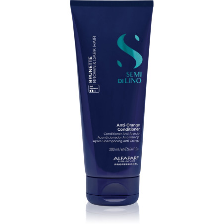 AlfaParf Milano Semi Di Lino Brunette Anti-Orange Conditioner 200ml.