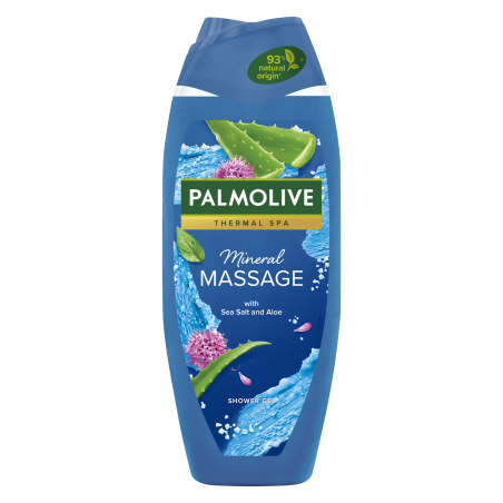 PALMOLIVE MINERAL MASSAGE Душ гел с морска сол и алое, 500мл