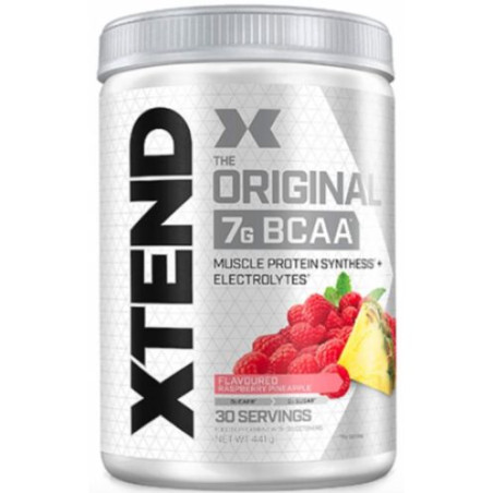 Scivation Xtend BCAAs / Intra-Workout Catalyst! / New Look [435 грама, 30 Дози]Малина с ананас