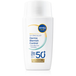 NIVEA Sun UV Face Derma Skin Face Fluid SPF 50+  40 ml.