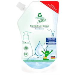 Натурален сапун за деца с пълнител Frosch, 500 ml