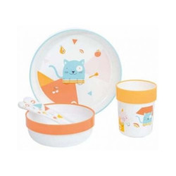 Комплект за хранене Bebe Confort - Domino, 3 части