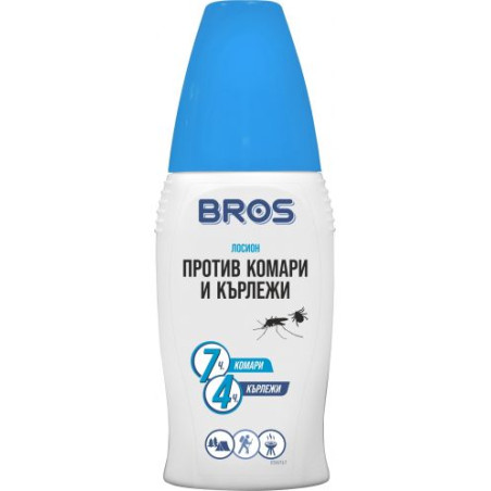 Bros Лосион против кърлежи и комари, 100 ml
