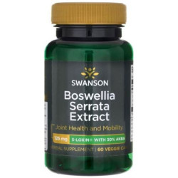 Boswellia Serrata Extract, 125 mg, 60 капсули, Swanson