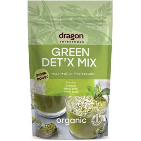 Зелен детокс микс, 200 g, Dragon Superfoods