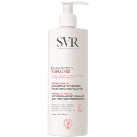 SVR Topialyse Интензивен балсам за лице и тяло Baume Protect+, 400 ml