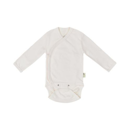 Боди Bio Baby - органичен памук, 74 cm, 6-9 месеца, екрю