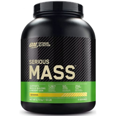 Serious Mass, банан, 2721 g, Optimum Nutrition