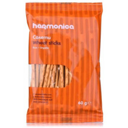 Био пълнозърнести солети Harmonica, 60 g