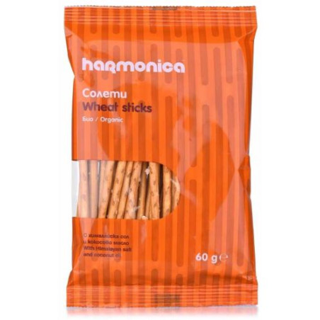 Био пълнозърнести солети Harmonica, 60 g